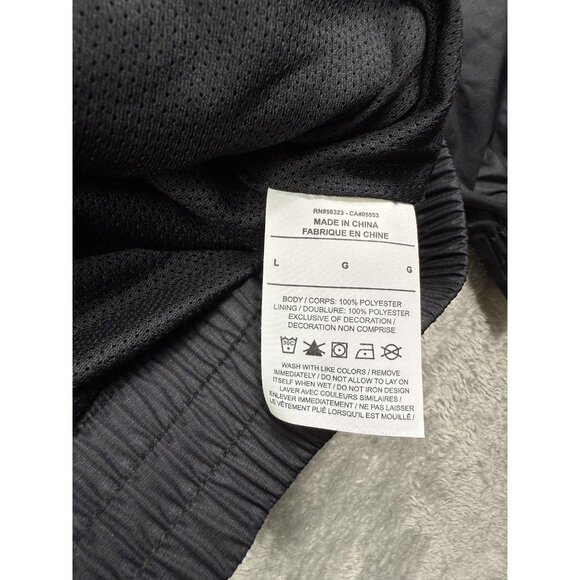 Nike SB Jacket Mens Large Black Half Zip Pullover Windbreaker Skate BV2577 010 - Picture 5 of 11